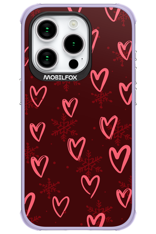 Christmas Hearts - Apple iPhone 15 Pro