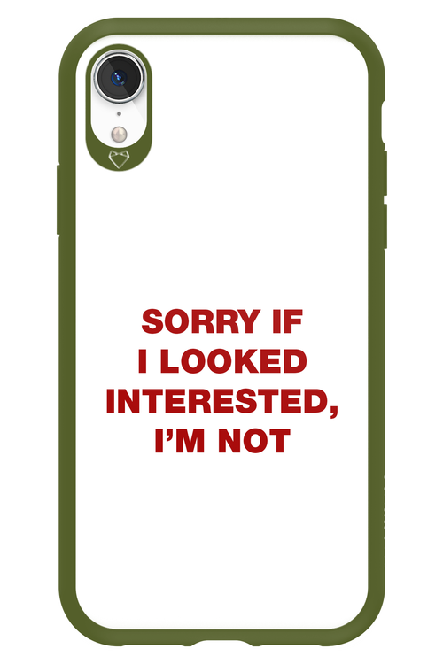 I'm not - Apple iPhone XR