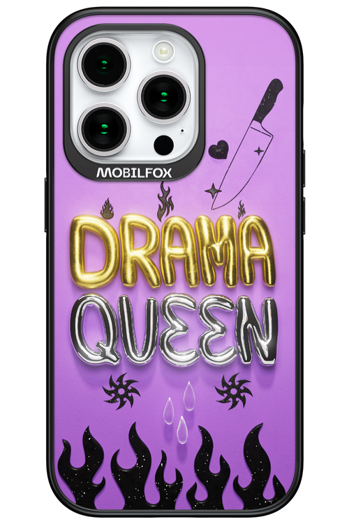 Drama Queen Purple - Apple iPhone 15 Pro