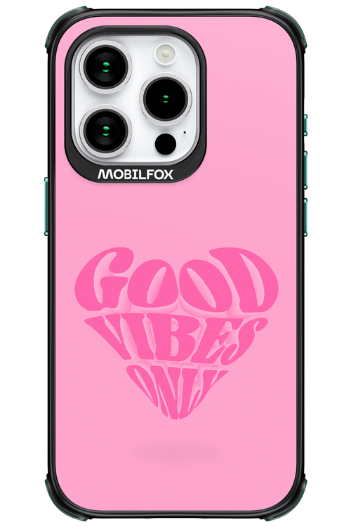 Good Vibes Heart - Apple iPhone 15 Pro