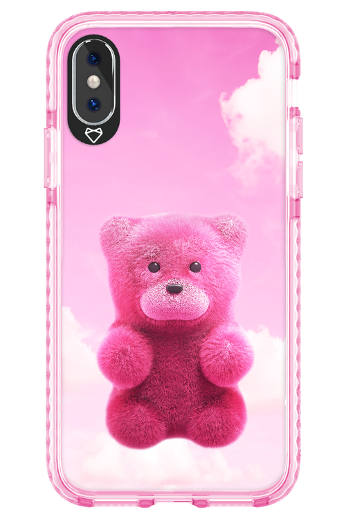 Pinky Bear Clouds - Apple iPhone XS