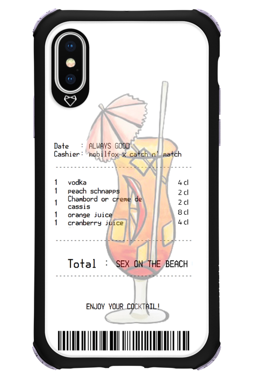 sex on the beach cocktail - Apple iPhone X