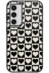 Checkered Heart - Samsung Galaxy S23 FE