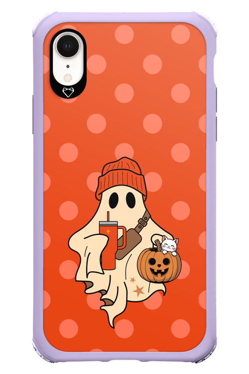 Ghost Girl (Orange) - Apple iPhone XR