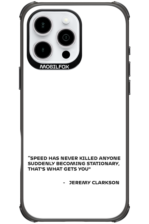 Speed Philosophy 2.0 - Apple iPhone 16 Pro Max