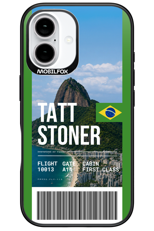 TATT STONER (fly ticket) 2.0 - Apple iPhone 16