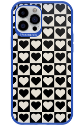 Checkered Heart - Apple iPhone 12 Pro Max