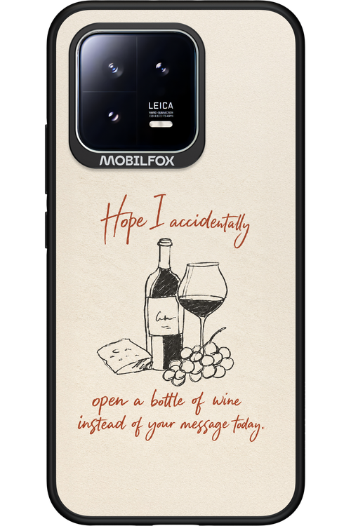 Bottle of wine 2.0 - Xiaomi 13