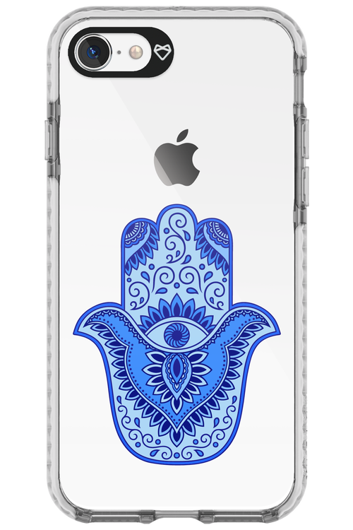 Hamsa Blue - Apple iPhone 8