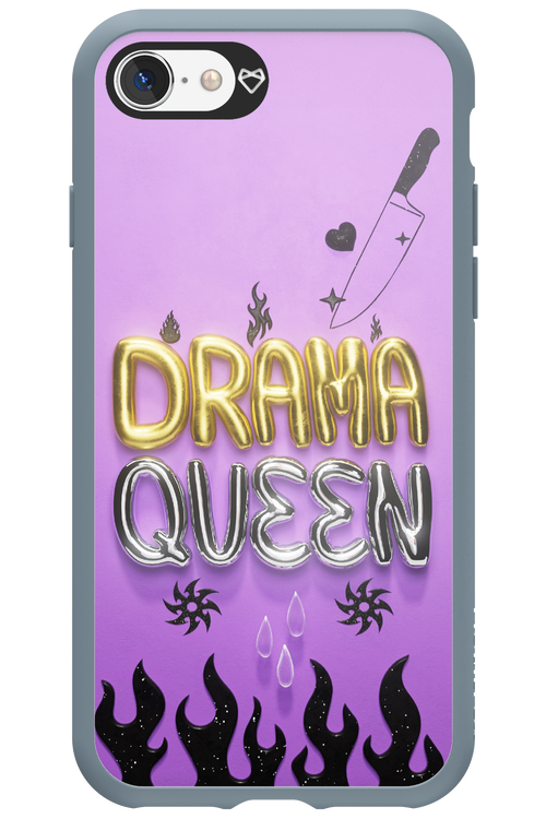 Drama Queen Purple - Apple iPhone SE 2022