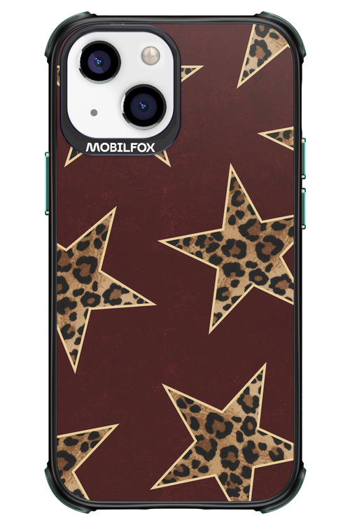 Wild Stars Burgundy - Apple iPhone 13 Mini