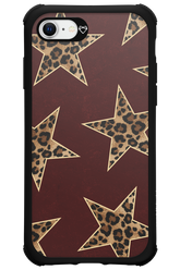 Wild Stars Burgundy - Apple iPhone 7