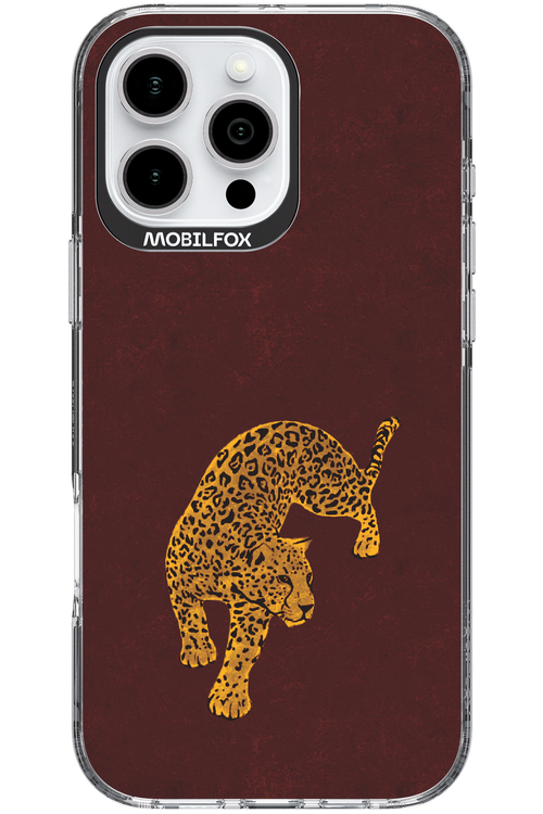 Burgundy Leopard - Apple iPhone 16 Pro Max
