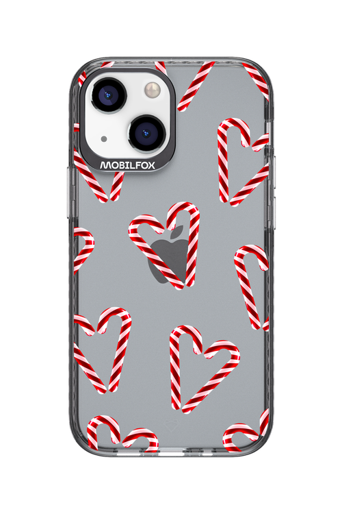 Candy Cane Hearts - Apple iPhone 13 Mini