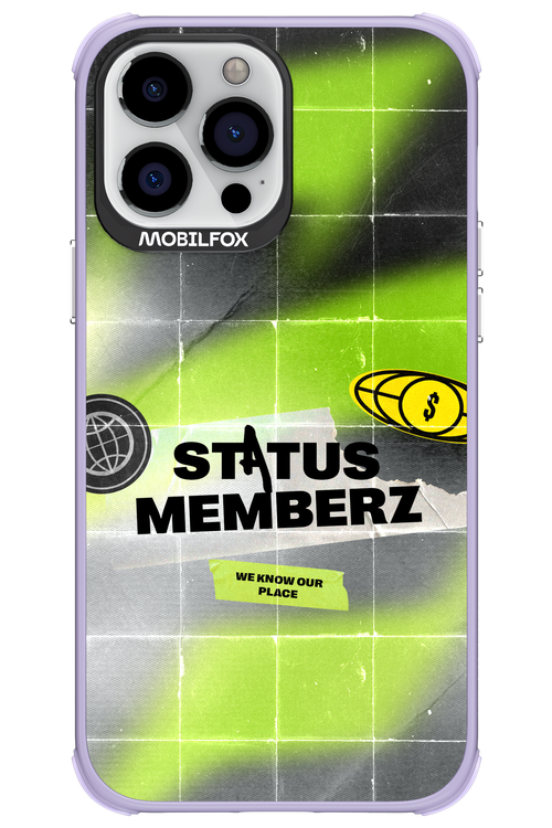 Status Memberz - Apple iPhone 13 Pro Max