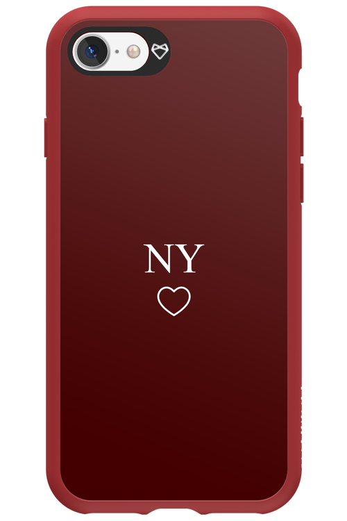 NY Burgundia 2.0 - Apple iPhone 7