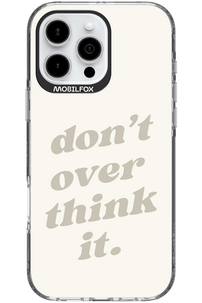 No OverThink - Apple iPhone 16 Pro Max