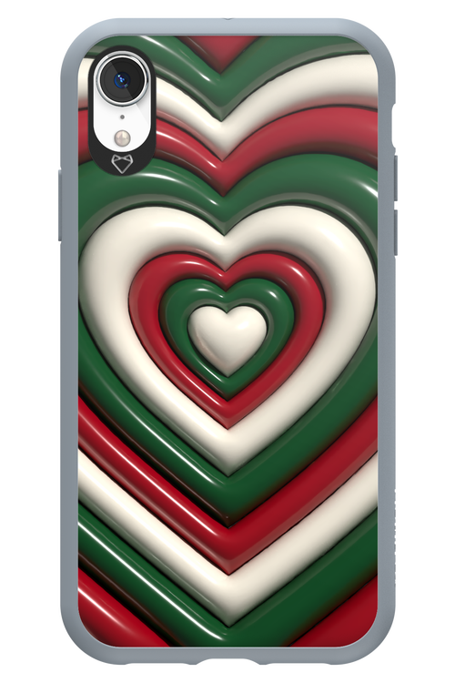 XMAS Hearts - Apple iPhone XR