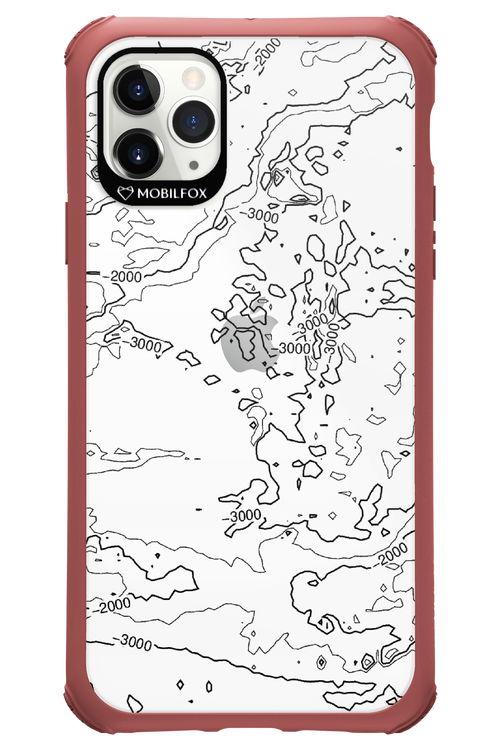 Contour Map - Apple iPhone 11 Pro Max