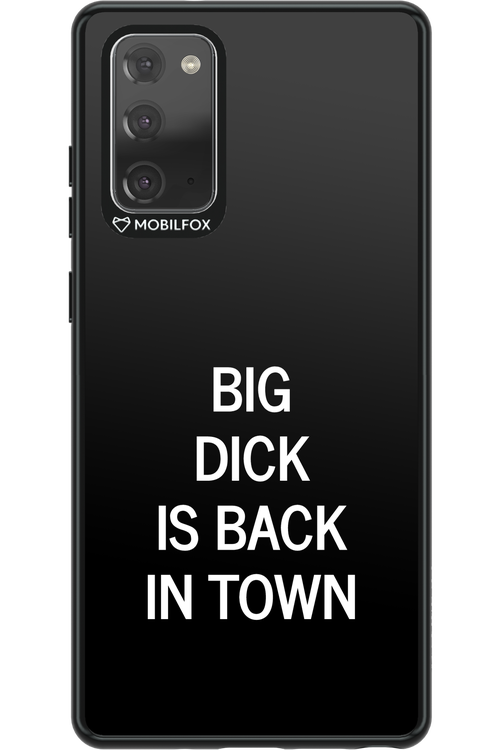 Big D*ck Black 2.0 - Samsung Galaxy Note 20