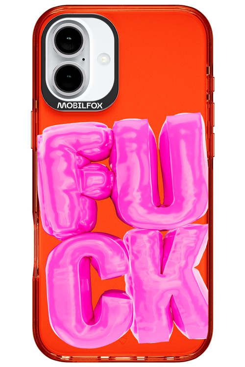 F*ck Transparent - Apple iPhone 16 Plus