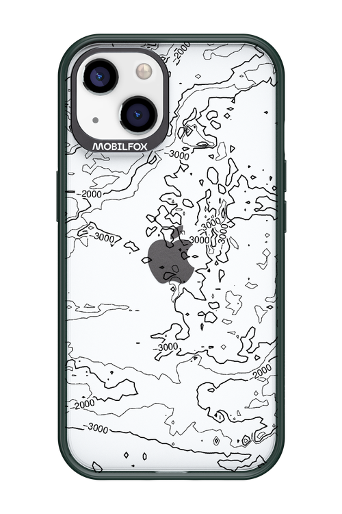 Contour Map - Apple iPhone 13