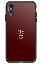 NY Burgundia 2.0 - Apple iPhone XS Max