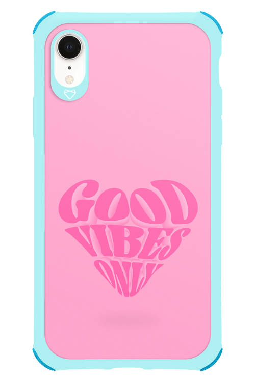 Good Vibes Heart - Apple iPhone XR