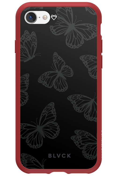 Black Butterflies - Apple iPhone 7