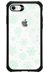 Tiffany's Snowflakes - Apple iPhone 8
