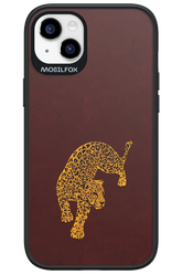 Burgundy Leopard - Apple iPhone 14 Plus