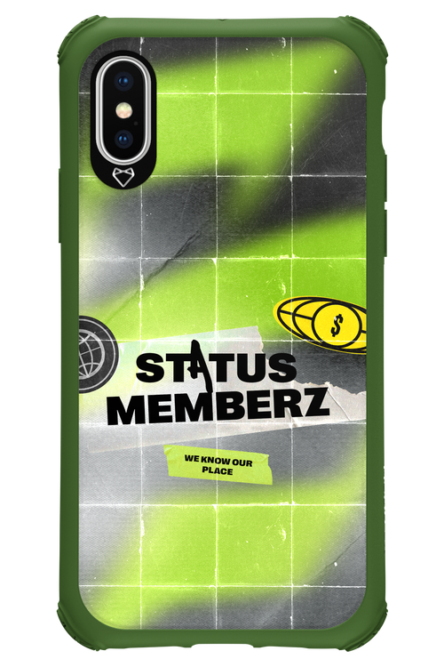 Status Memberz - Apple iPhone XS
