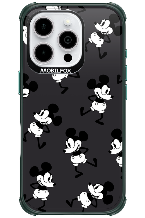 Iconic Mouse (antracite pattern) - Apple iPhone 16 Pro