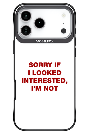 I'm not - Apple iPhone 17 Pro Max