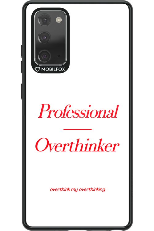 Pro Overthinker - Samsung Galaxy Note 20