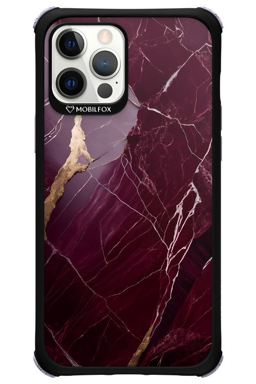 Burgundy Marble - Apple iPhone 12 Pro Max