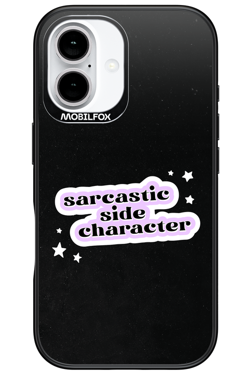 Sarcastic Black - Apple iPhone 16