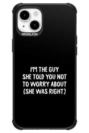 She was right - Apple iPhone 15 Plus