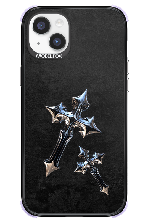 Chrome Crosses 2.0 - Apple iPhone 14 Plus