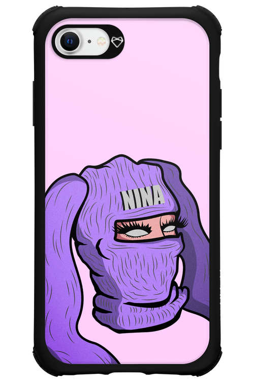 Nina Purple - Apple iPhone SE 2020