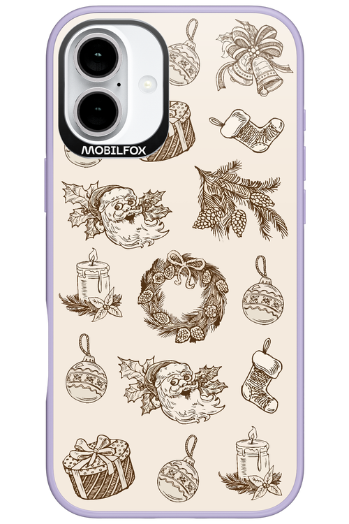 Christmas Paper - Apple iPhone 16 Plus