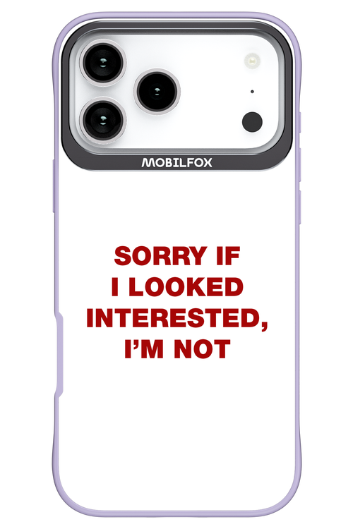 I'm not - Apple iPhone 17 Pro Max