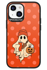 Ghost Girl (Orange) - Apple iPhone 13 Mini