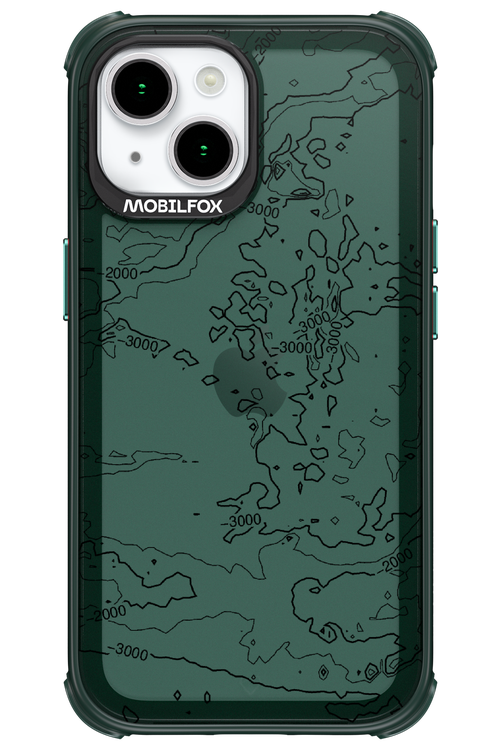 Contour Map - Apple iPhone 15