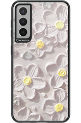 White Flowers - Samsung Galaxy S21