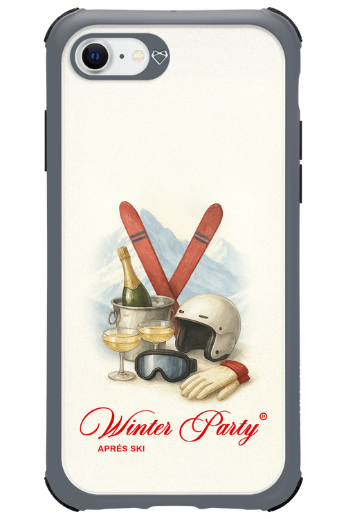 Winter Ski Party - Apple iPhone SE 2020