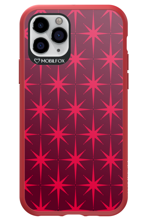 Burgundy Starss - Apple iPhone 11 Pro