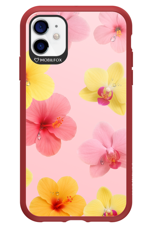 Sunset Flowers - Apple iPhone 11
