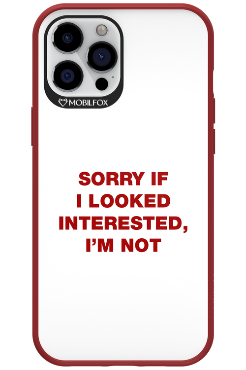 I'm not - Apple iPhone 12 Pro Max