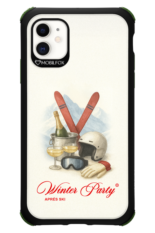 Winter Ski Party - Apple iPhone 11